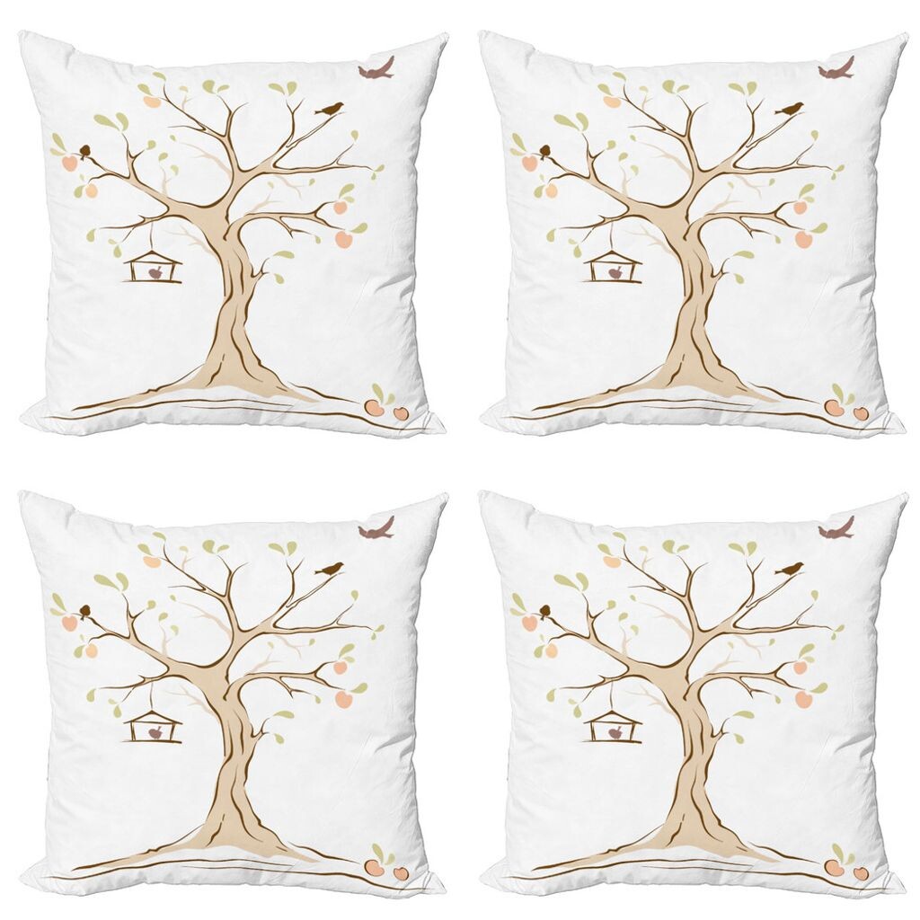 ABAKUHAUS Tree of Life Набор чехлов для подушек (4 предмета), Apple Flying Birds Art, современная двусторонняя цифровая печать, 60 x 60 см, многоцветный
ABAKUHAUS Tree of Life Набор чехлов для подушек (4 предмета), Apple Flying Birds Art, современная двусторонняя цифровая печать, 60 x 60 см, многоцветный