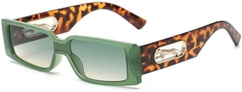 2027 Модные маленькие прямоугольные солнцезащитные очки для женщин, винтажные квадратные панк-солнцезащитные очки для мужчин, защита от УФ-излучения UV400, прозрачные очки MTZJH, Green
2027 Модные маленькие прямоугольные солнцезащитные очки для женщин, винтажные квадратные панк-солнцезащитные очки для мужчин, защита от УФ-излучения UV400, прозрачные очки MTZJH, Green