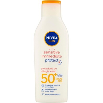 Солнцезащитный крем для немедленной защиты Sun Sensitive Fp50+, флакон 200 мл, Nivea
Солнцезащитный крем для немедленной защиты Sun Sensitive Fp50+, флакон 200 мл, Nivea