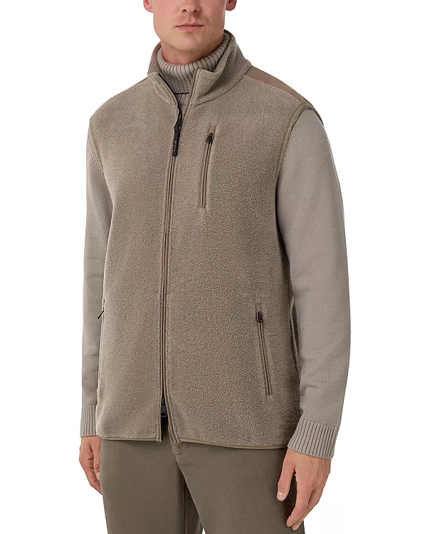 Шерстяной жилет-тедди из плюшевого меха Boggi Milano, бежевый
Шерстяной жилет-тедди из плюшевого меха Boggi Milano, бежевый