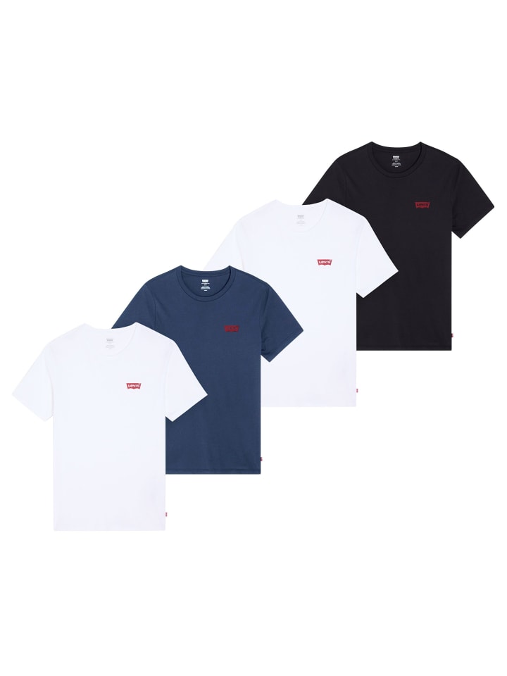 Набор из 4 футболок черного, белого, синего и белого цветов, Черный, Набор из 4 футболок черного, белого, синего и белого цветов
Набор из 4 футболок черного, белого, синего и белого цветов, Черный, Набор из 4 футболок черного, белого, синего и белого цветов