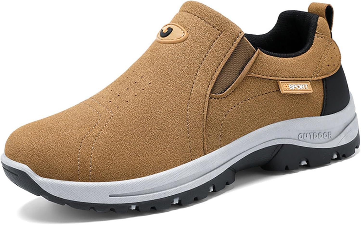 Ортопедические кроссовки без шнурков для мужчин, удобная обувь для ходьбы, легкая, нескользящая, повседневная спортивная обувь Generic, Coffee
Ортопедические кроссовки без шнурков для мужчин, удобная обувь для ходьбы, легкая, нескользящая, повседневная спортивная обувь Generic, Coffee