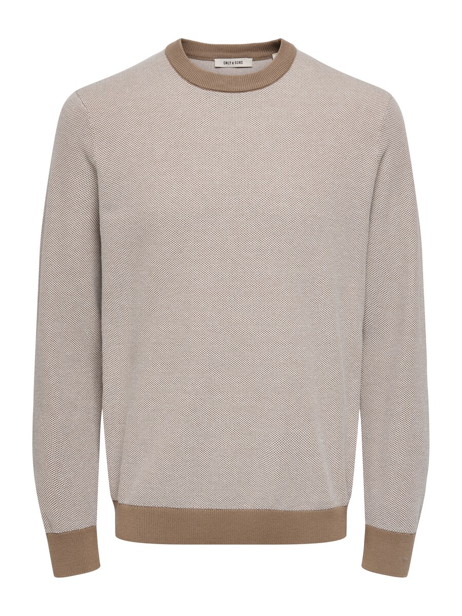 Свитер Only & Sons ONSTAP, кремовый/коричневый
Свитер Only & Sons ONSTAP, кремовый/коричневый