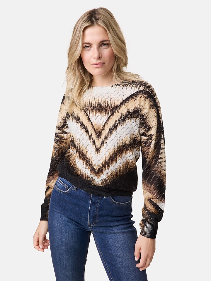 Пуловер TAIFUN, цвет schwarz/creme
Пуловер TAIFUN, цвет schwarz/creme