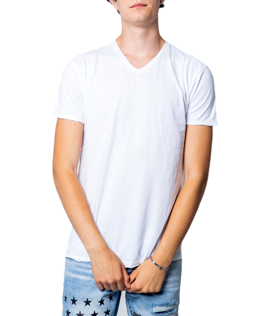 Футболка мужская Brian Brome с V-образным вырезом, белый
Футболка мужская Brian Brome с V-образным вырезом, белый