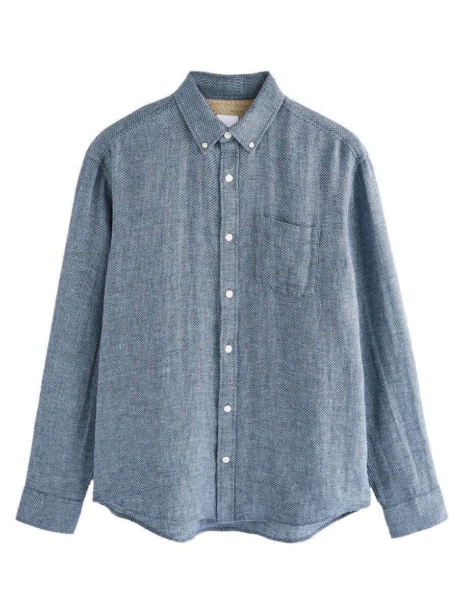 Рубашка обычного кроя на пуговицах Next, цвет Light blue/Dark blue
Рубашка обычного кроя на пуговицах Next, цвет Light blue/Dark blue