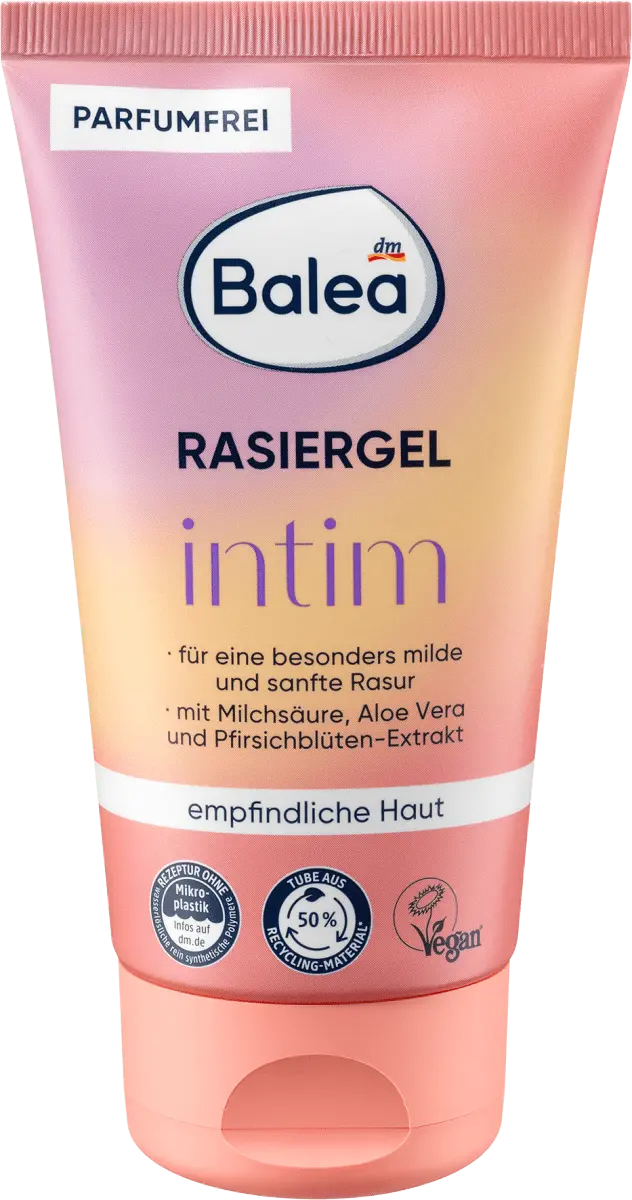 Гель для бритья интимный 150мл Balea
Гель для бритья интимный 150мл Balea