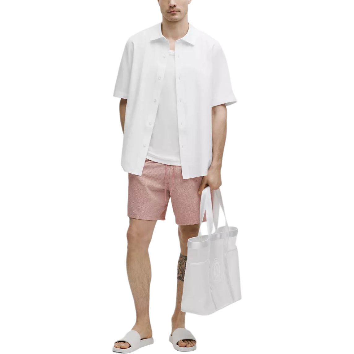 Мужская рубашка Lululemon, белый
Мужская рубашка Lululemon, белый