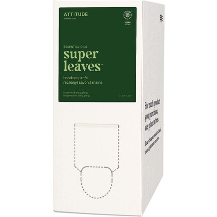 Мыло для рук ATTITUDE с эфирными маслами, проверенными EWG, растительными и минеральными ингредиентами, веганскими средствами личной гигиены, сменный блок с бергамотом и иланг-илангом, 2 литра
Мыло для рук ATTITUDE с эфирными маслами, проверенными EWG, растительными и минеральными ингредиентами, веганскими средствами личной гигиены, сменный блок с бергамотом и иланг-илангом, 2 литра