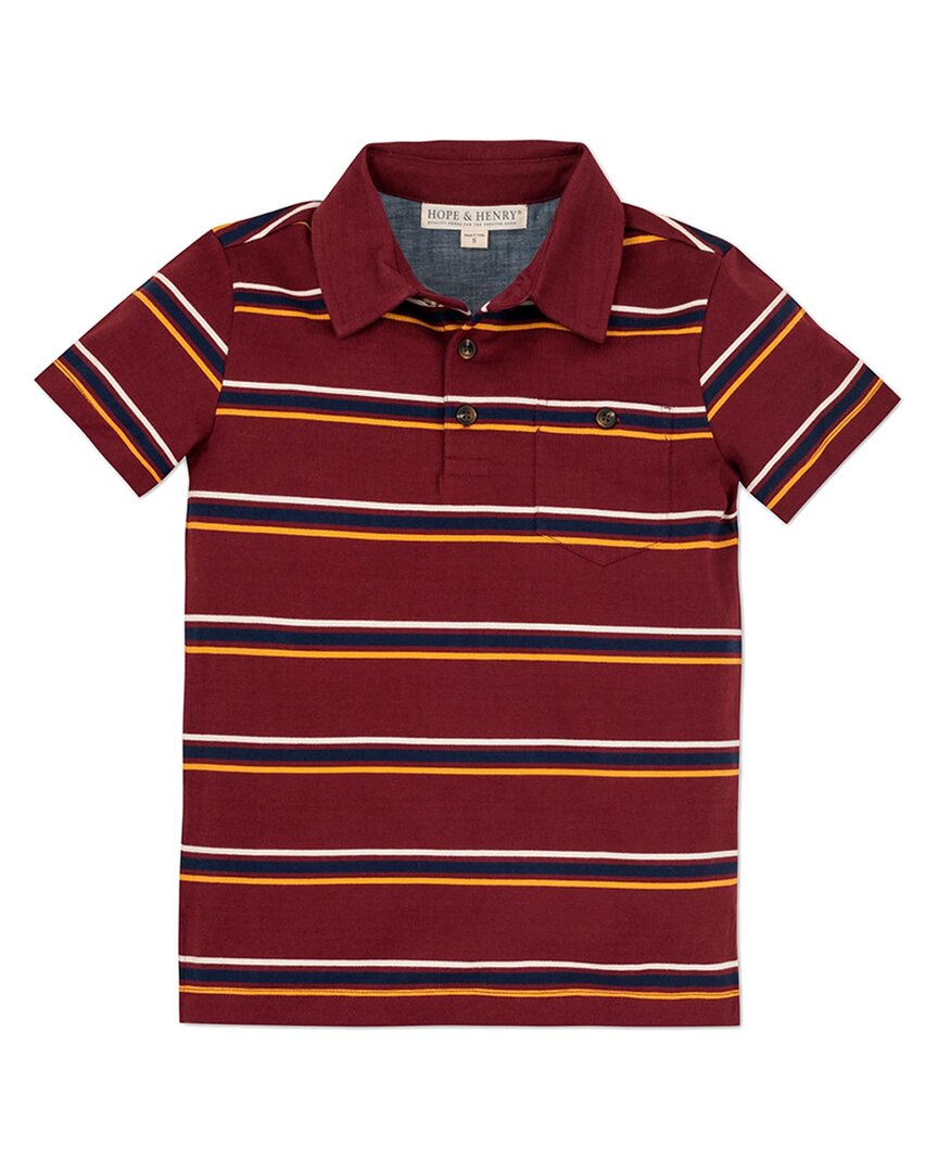 Хоуп & Хенри Поло с одним карманом HOPE & HENRY, красный
Хоуп & Хенри Поло с одним карманом HOPE & HENRY, красный
