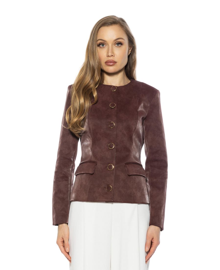 Женский блейзер Brivan Alexia Admor, Burgundy
Женский блейзер Brivan Alexia Admor, Burgundy