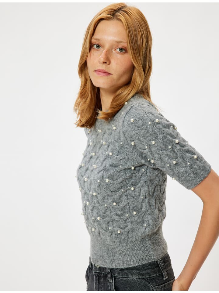 Свитер KOTON, серый 
Свитер KOTON, серый