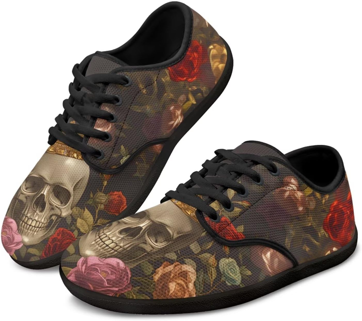 Кроссовки Skull для женщин и мужчин, повседневная обувь для бизнеса, с широкой носочной частью, босоножки, обувь для ходьбы с нулевым перепадом Pointodoor, Skeleton Flower
Кроссовки Skull для женщин и мужчин, повседневная обувь для бизнеса, с широкой носочной частью, босоножки, обувь для ходьбы с нулевым перепадом Pointodoor, Skeleton Flower