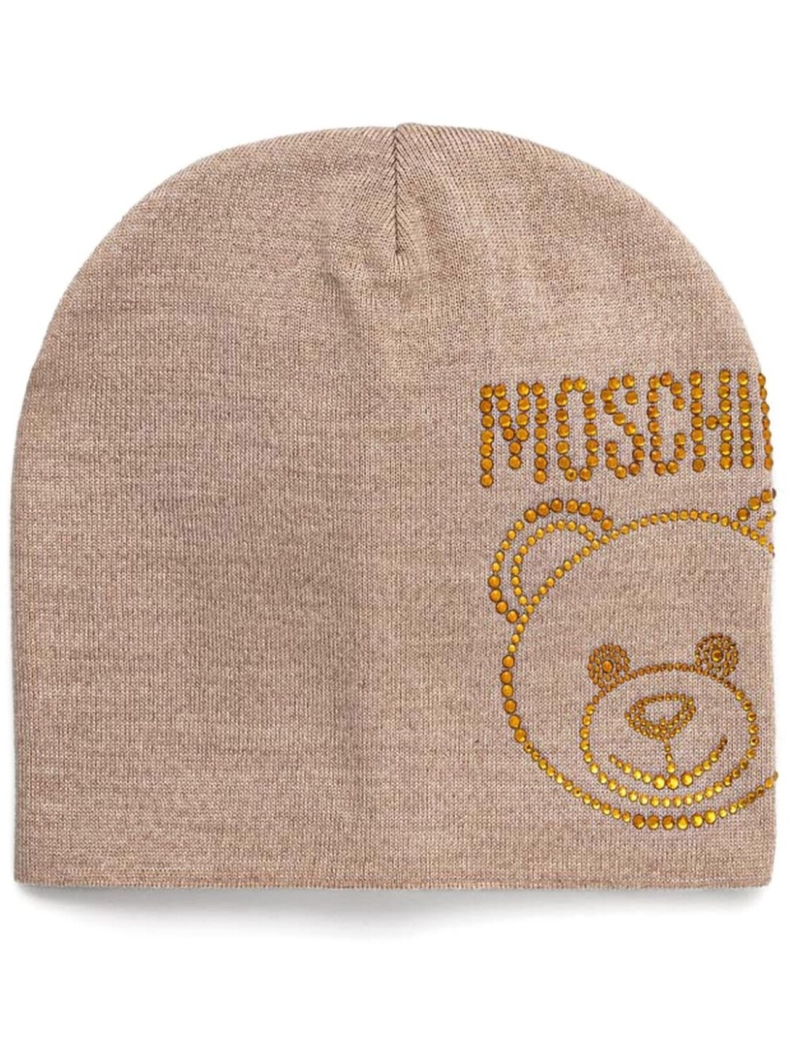 Шерстяная шапка Moschino Teddy Bear, нейтральный 
Шерстяная шапка Moschino Teddy Bear, нейтральный