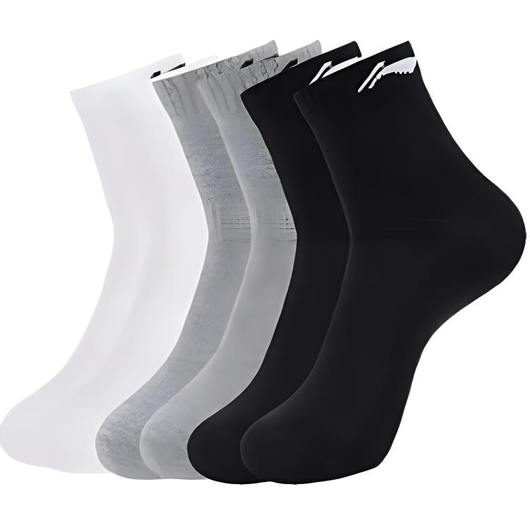 Женские носки до щиколотки 3 пары LINING, черный/белый/серый
Женские носки до щиколотки 3 пары LINING, черный/белый/серый