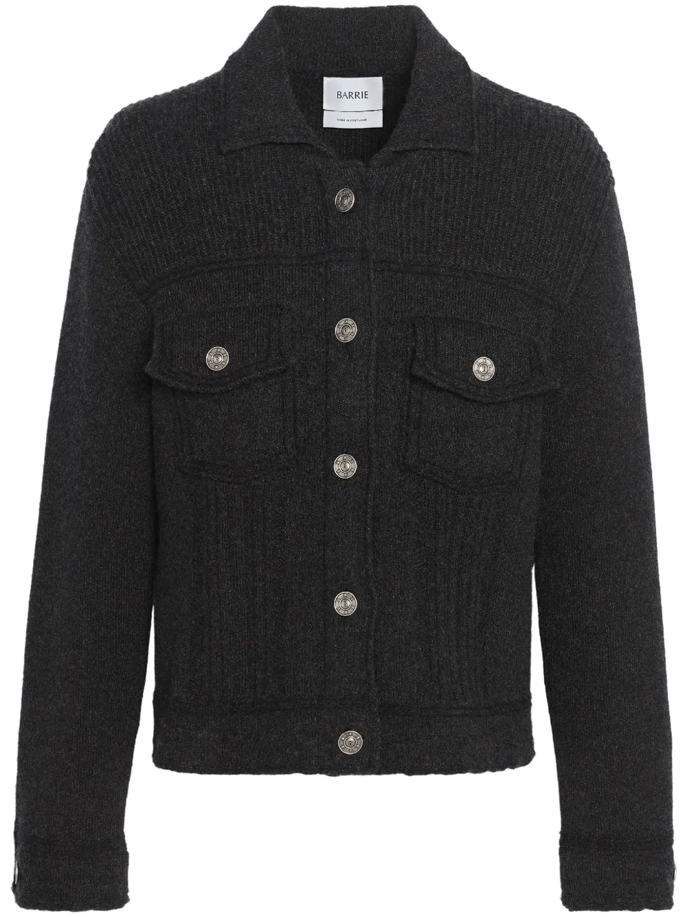 Трикотажная куртка-рубашка Barrie, черный
Трикотажная куртка-рубашка Barrie, черный