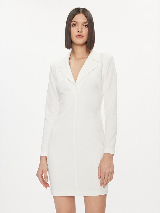 Платье на каждый день, стандартного кроя Liu Jo, белый 
Платье на каждый день, стандартного кроя Liu Jo, белый