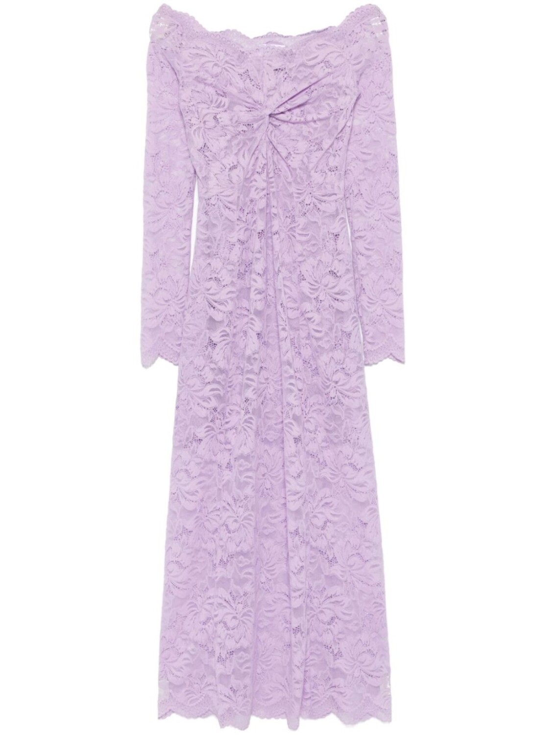 Кружевное макси-платье с вырезом Бардо Rabanne, фиолетовый
Кружевное макси-платье с вырезом Бардо Rabanne, фиолетовый