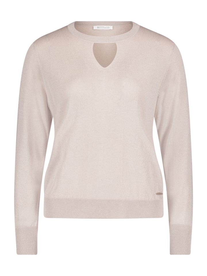 Вязаный свитер BETTY & CO, бежевый
Вязаный свитер BETTY & CO, бежевый