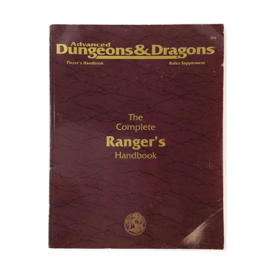 Complete Ranger's Handbook (6th Printing), Advanced Dungeons & Dragons (2nd Edition) - Player's Guides & Books, мягкая обложка 
Complete Ranger's Handbook (6th Printing), Advanced Dungeons & Dragons (2nd Edition) - Player's Guides & Books, мягкая обложка