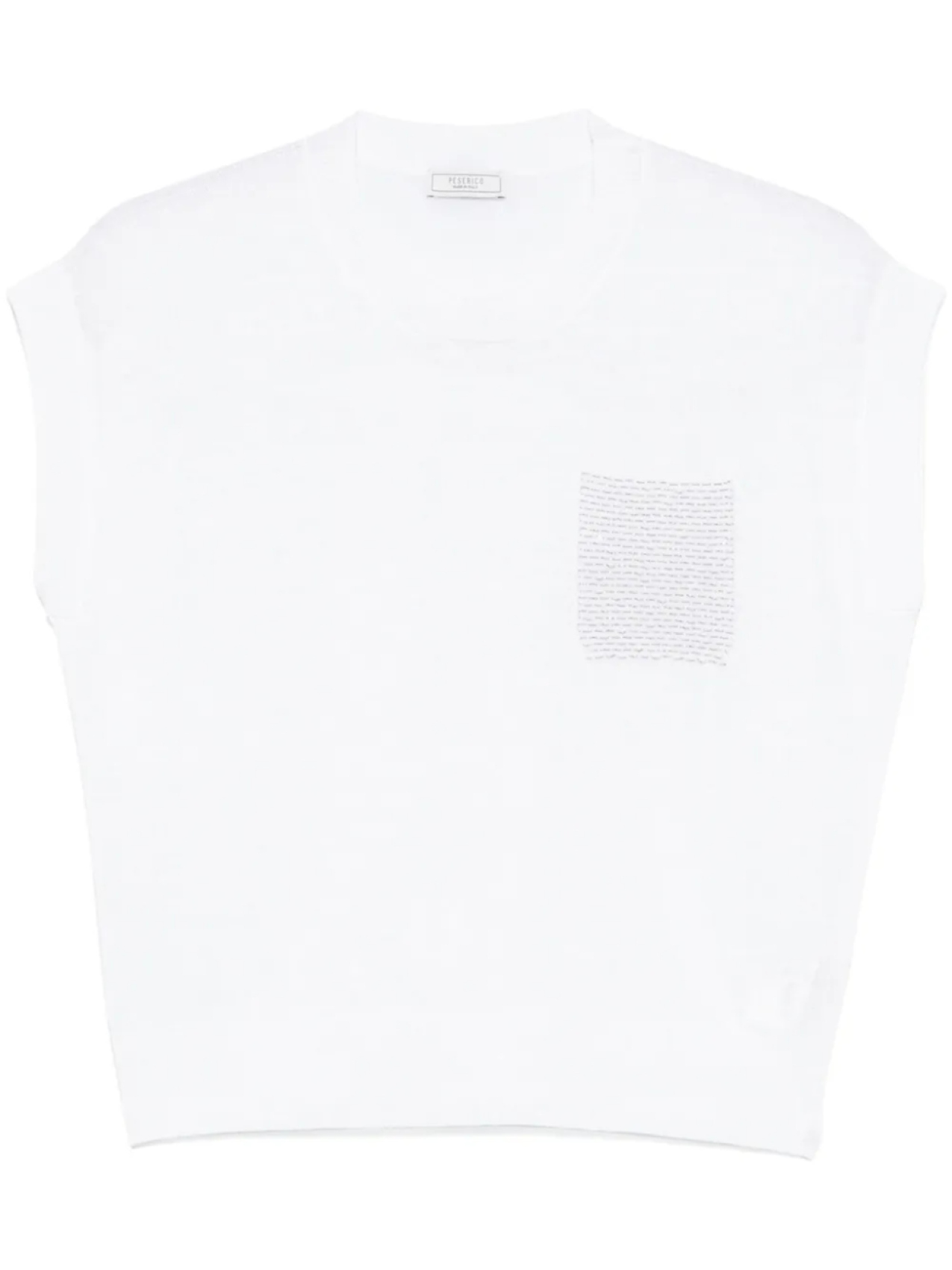 Peserico топ тонкой вязки, белый
Peserico топ тонкой вязки, белый