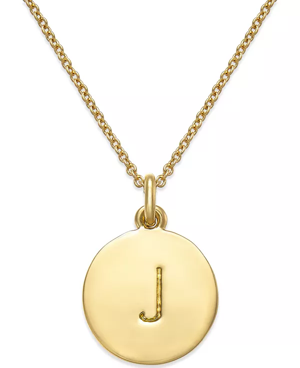 Ожерелье с подвеской в виде инициалов, позолоченное 12 карат, 17 дюймов + удлинитель 3 дюйма Kate Spade New York, j
Ожерелье с подвеской в виде инициалов, позолоченное 12 карат, 17 дюймов + удлинитель 3 дюйма Kate Spade New York, j
