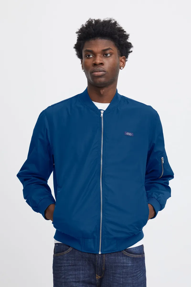 Бомбер из смеси "BLEND BHJacket", синий
Бомбер из смеси "BLEND BHJacket", синий