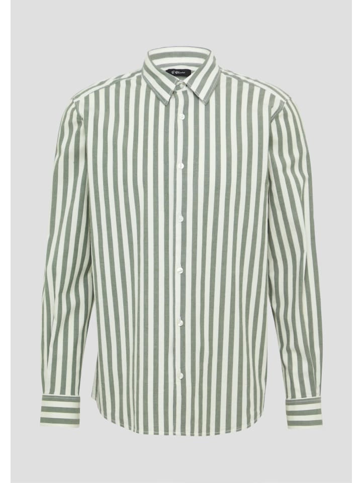 Рубашка 79G1_оливково-зеленого цвета s.Oliver
Рубашка 79G1_оливково-зеленого цвета s.Oliver