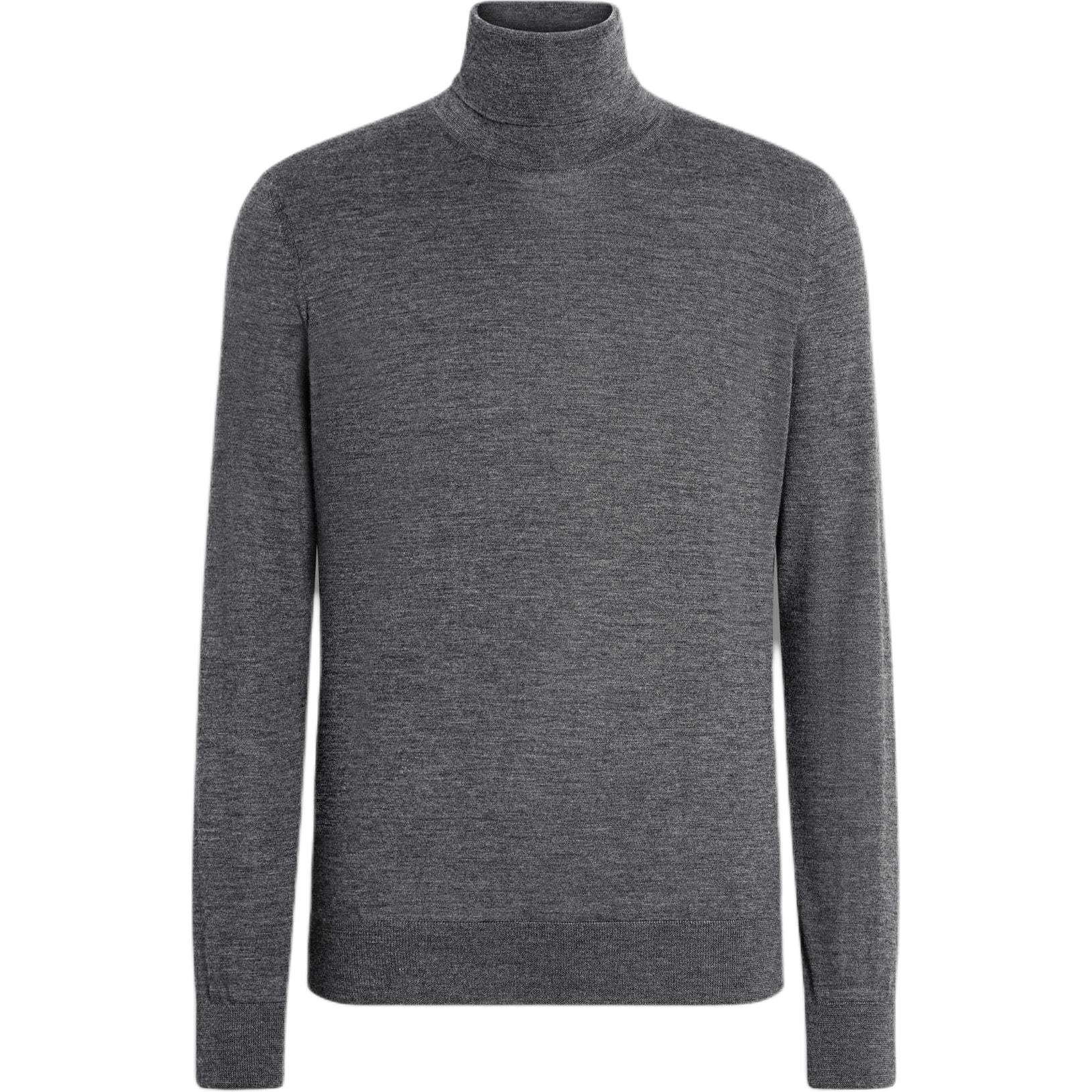 Свитер с высоким воротником Ermenegildo Zegna, heather серый
Свитер с высоким воротником Ermenegildo Zegna, heather серый