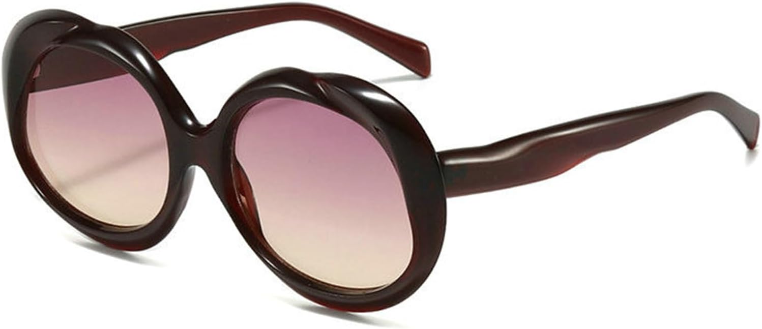 Willochra — большие круглые солнцезащитные очки для женщин, милые овальные солнцезащитные очки в толстой оправе, стильный ретро-стиль Y2K, модные солнцезащитные очки, C2
Willochra — большие круглые солнцезащитные очки для женщин, милые овальные солнцезащитные очки в толстой оправе, стильный ретро-стиль Y2K, модные солнцезащитные очки, C2