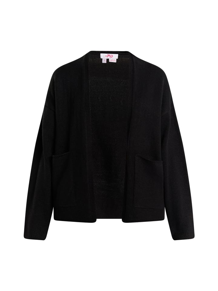 Женский вязаный кардиган черного цвета myMo
Женский вязаный кардиган черного цвета myMo
