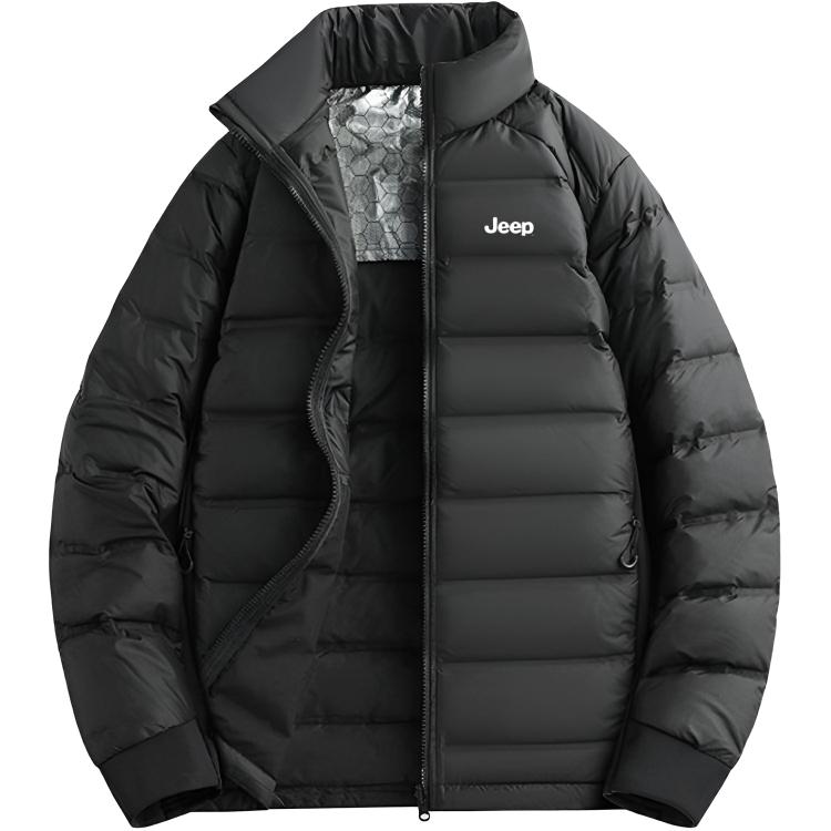 Jeep Куртка Lifestyle Unisex черная с воротником стойка утепленная
Jeep Куртка Lifestyle Unisex черная с воротником стойка утепленная