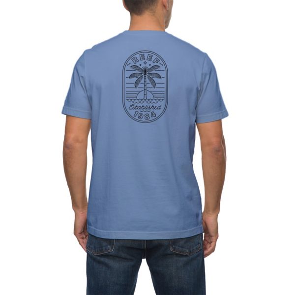 Мужская футболка с принтом "Рай" Reef, цвет steel blue
Мужская футболка с принтом "Рай" Reef, цвет steel blue