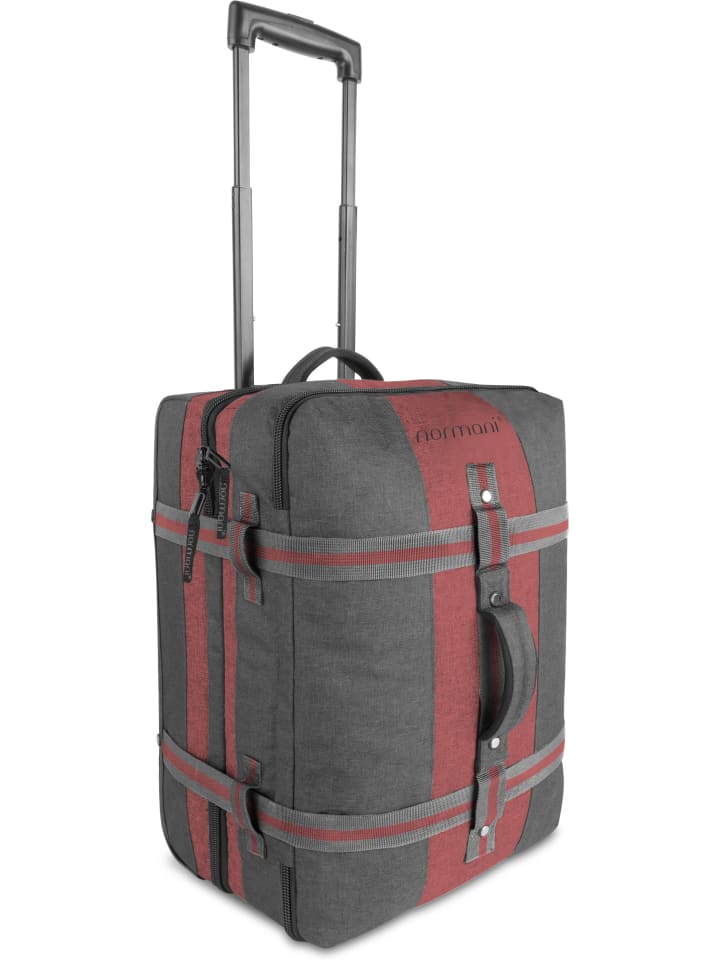 Дорожная сумка Aurori 45 размера для ручной клади, темно-серого/красного цвета normani
Дорожная сумка Aurori 45 размера для ручной клади, темно-серого/красного цвета normani