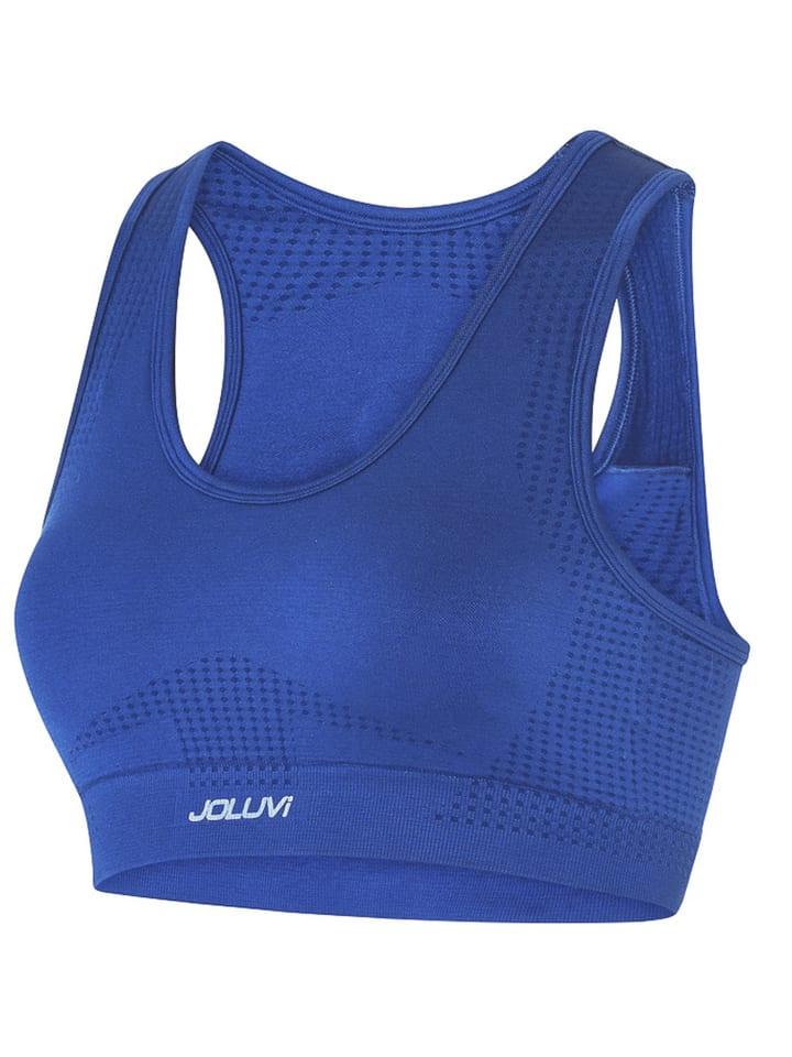 Спортивный бюстгальтер Joluvi, цвет azul tinta
Спортивный бюстгальтер Joluvi, цвет azul tinta
