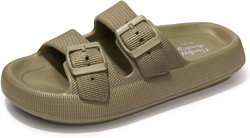 Унисекс сандалии FUNKYMONKEY EVA с комфортной подошвой, толстой подошвой, регулируемыми двойными пряжками, водонепроницаемые, с мягкой подошвой, зеленый
Унисекс сандалии FUNKYMONKEY EVA с комфортной подошвой, толстой подошвой, регулируемыми двойными пряжками, водонепроницаемые, с мягкой подошвой, зеленый