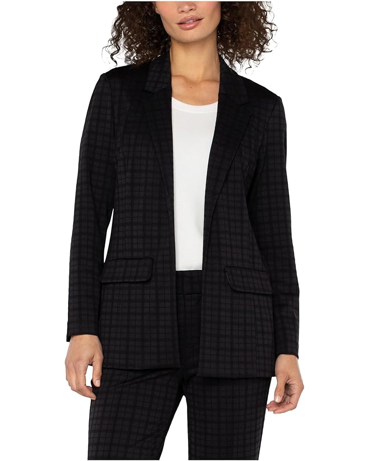 Женский блейзер Liverpool Los Angeles Notch Collar Boyfriend, Black Tattersall Check
Женский блейзер Liverpool Los Angeles Notch Collar Boyfriend, Black Tattersall Check