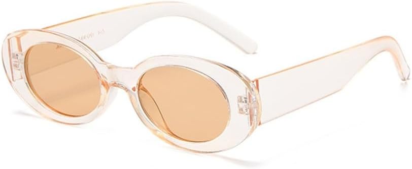 Ретро-солнцезащитные очки в маленькой оправе овальной формы для женщин, винтажные круглые солнцезащитные очки с защитой от УФ-излучения UV400 для мужчин MTZJH, Champagne Tea
Ретро-солнцезащитные очки в маленькой оправе овальной формы для женщин, винтажные круглые солнцезащитные очки с защитой от УФ-излучения UV400 для мужчин MTZJH, Champagne Tea