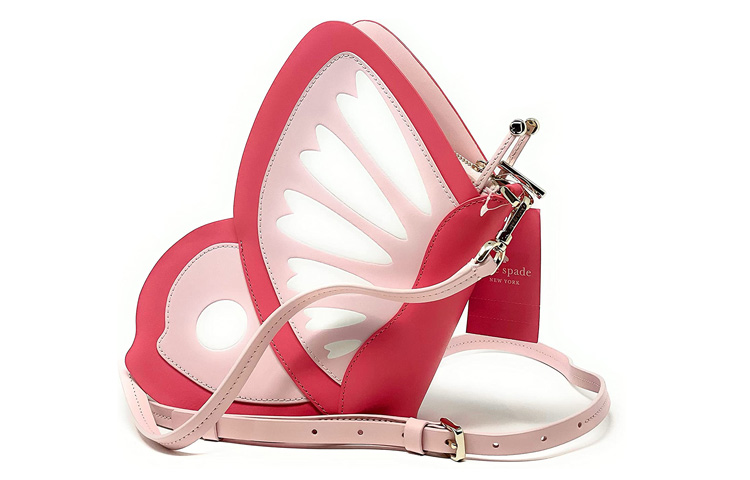 Kate Spade Кожаная сумка через плечо женская розовая 
Kate Spade Кожаная сумка через плечо женская розовая