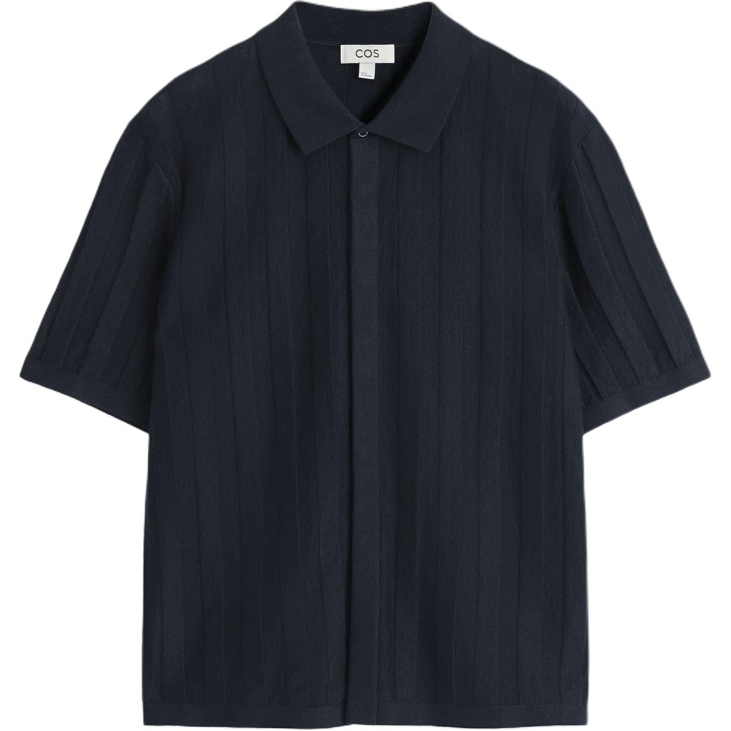 COS Трикотажный свитер мужской темно-синий
COS Трикотажный свитер мужской темно-синий