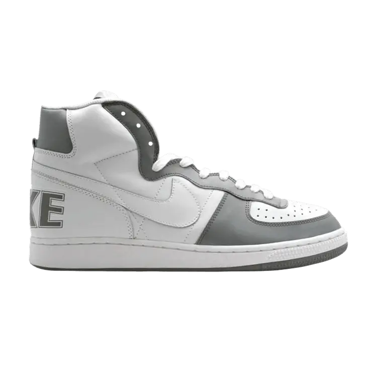 Кроссовки Nike Terminator High 'White Medium Grey', белый
Кроссовки Nike Terminator High 'White Medium Grey', белый