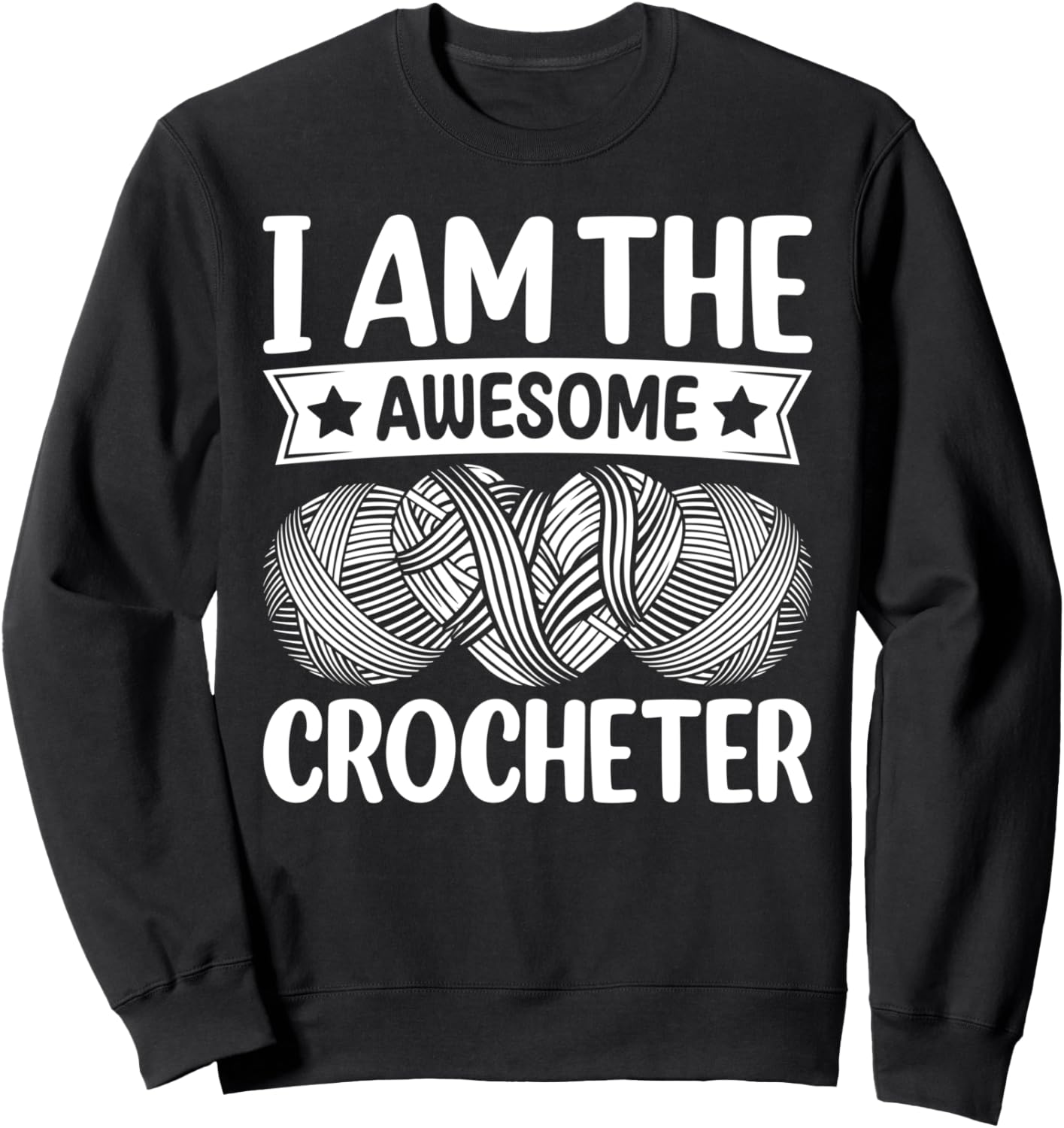 Вязание крючком - Я потрясающая вязальщица крючком! Толстовка Crocheting Crochet Crocheter, черный
Вязание крючком - Я потрясающая вязальщица крючком! Толстовка Crocheting Crochet Crocheter, черный
