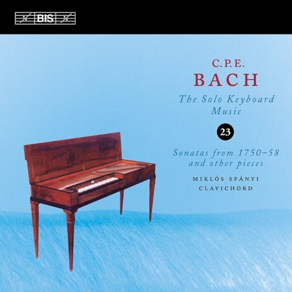 Диск CD Solo Keyboard Music Vol. 23 - C.P.E. Bach 
Диск CD Solo Keyboard Music Vol. 23 - C.P.E. Bach