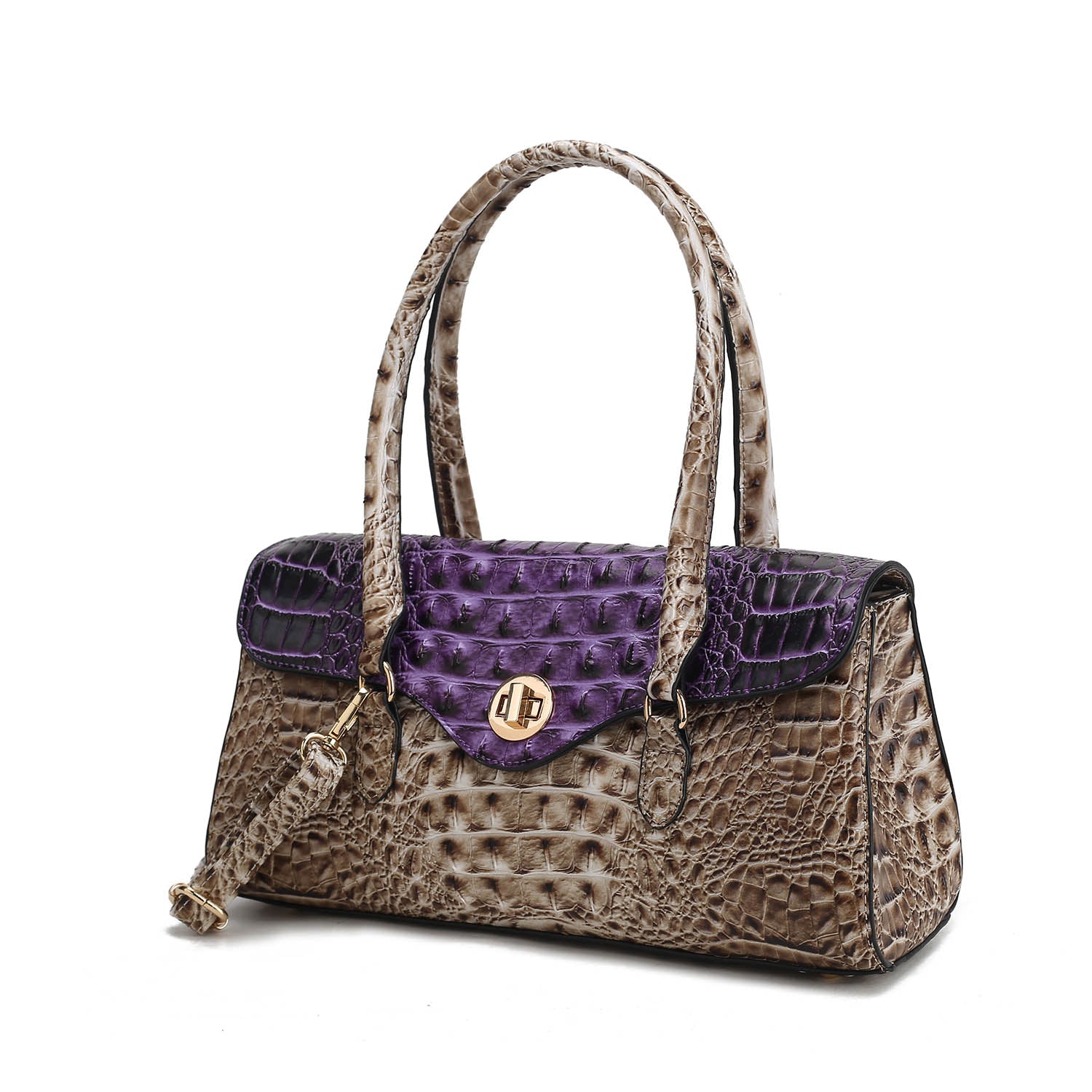 Элегантная женская сумка через плечо Liviana с тиснением под крокодила MKF Collection By Mia K., фиолетовый
Элегантная женская сумка через плечо Liviana с тиснением под крокодила MKF Collection By Mia K., фиолетовый