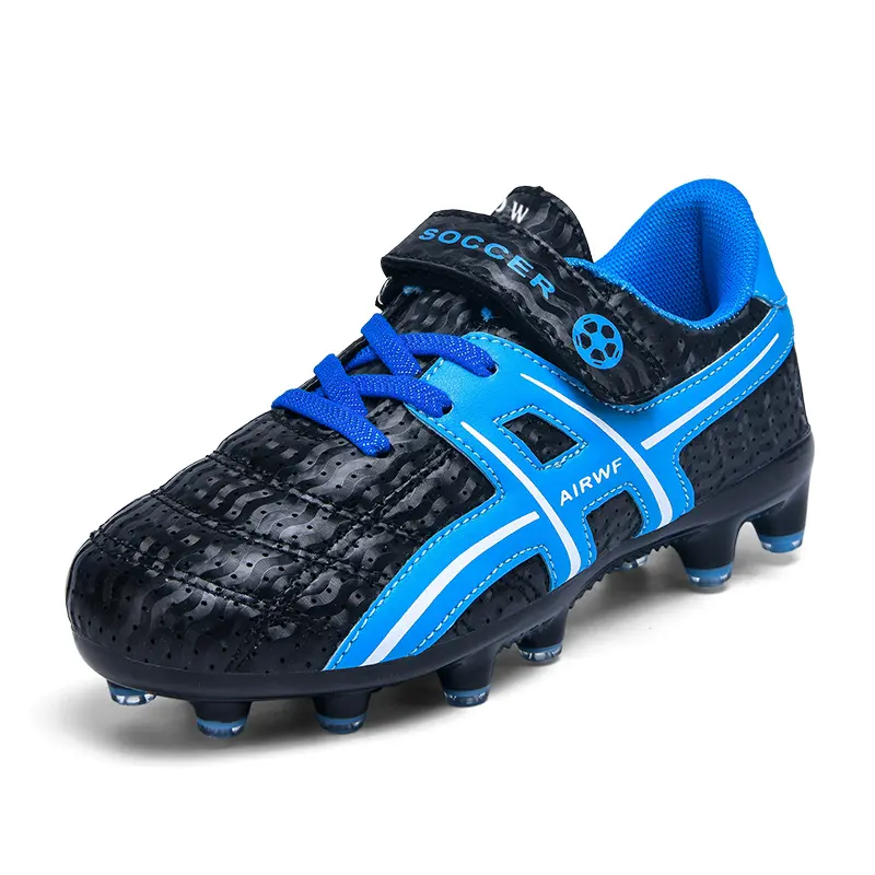 Детские футбольные бутсы с амортизацией ударов и износостойкостью, низкие D&W, черный/синий
Детские футбольные бутсы с амортизацией ударов и износостойкостью, низкие D&W, черный/синий