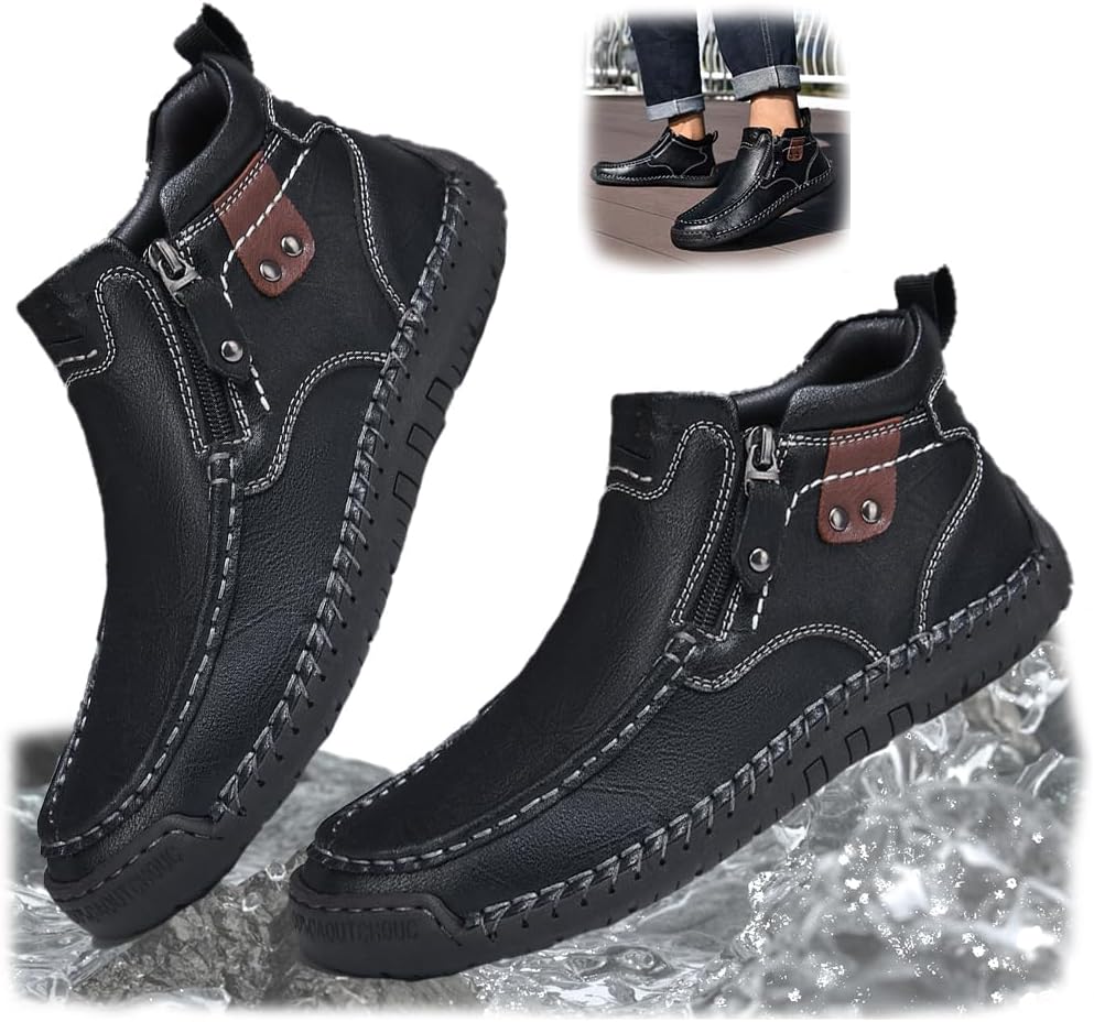 Мужская водонепроницаемая ортопедическая обувь, модная винтажная легкая обувь без шнурков, плоские лоферы, обувь для путешествий и отдыха на природе Generic, черный
Мужская водонепроницаемая ортопедическая обувь, модная винтажная легкая обувь без шнурков, плоские лоферы, обувь для путешествий и отдыха на природе Generic, черный