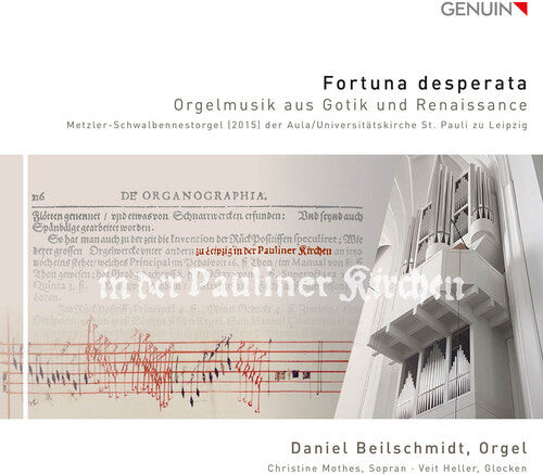 CD диск Beilschmidt / Heller / Mothes: Fortuna Desperata - Gothic & Renaissance Organ
CD диск Beilschmidt / Heller / Mothes: Fortuna Desperata - Gothic & Renaissance Organ