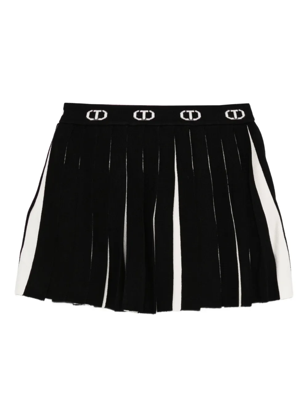 Плиссированная юбка с поясом с логотипом Twinset Kids, черный
Плиссированная юбка с поясом с логотипом Twinset Kids, черный