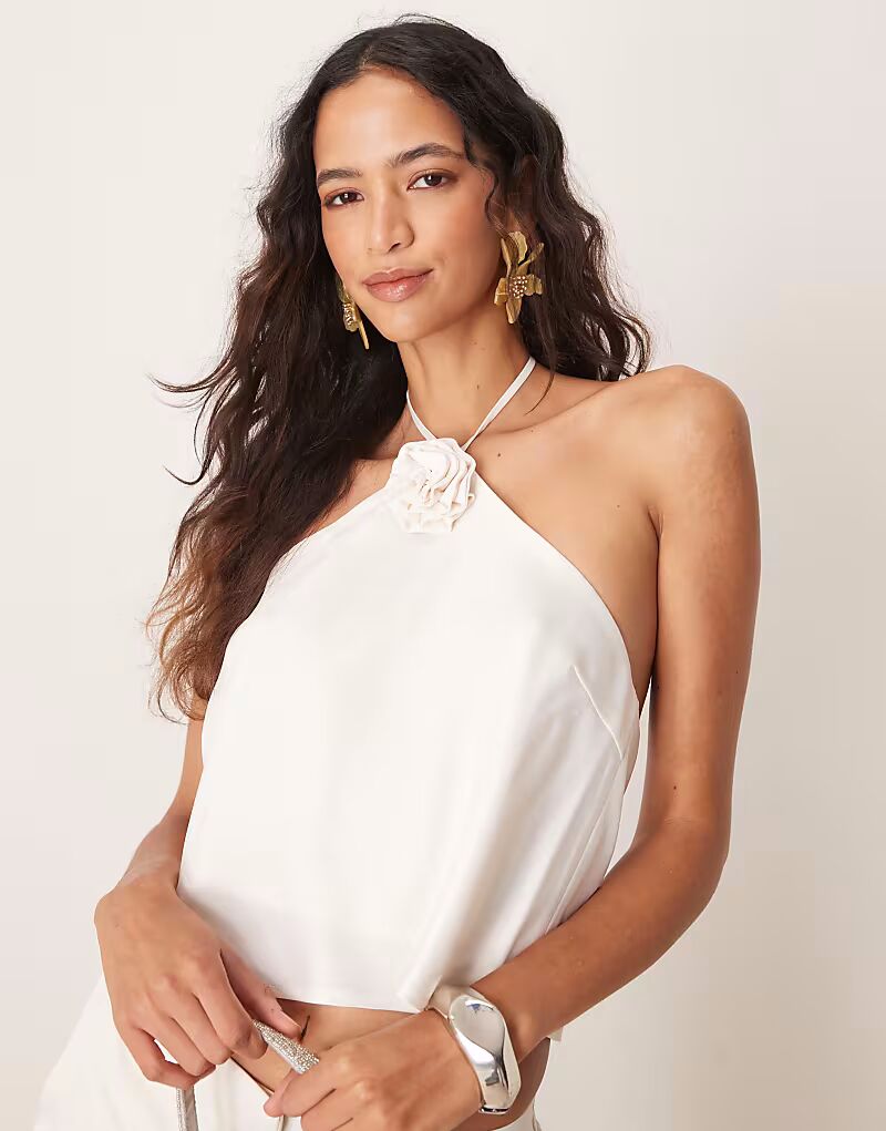 Топ-корсаж YAS с халтер-хомутом, цвет "Бледно-зеленый"
Топ-корсаж YAS с халтер-хомутом, цвет "Бледно-зеленый"