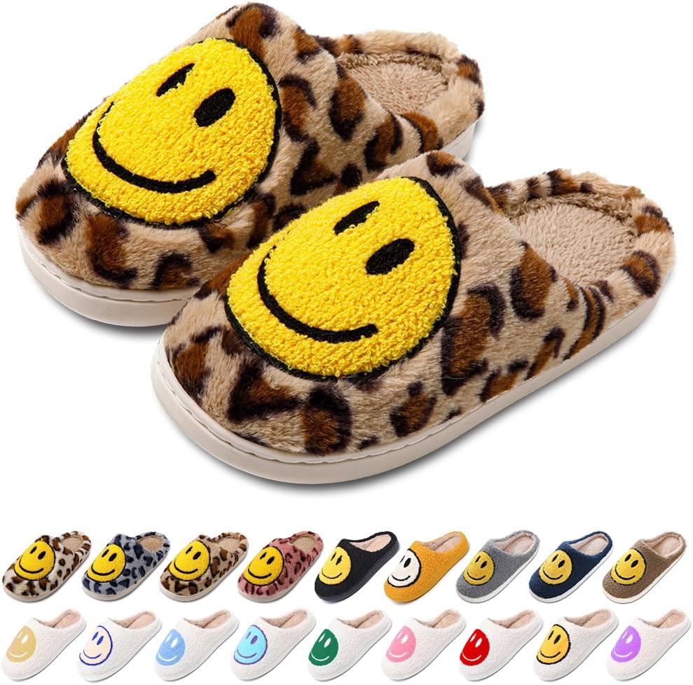 Домашние тапочки AIMINUO для женщин и мужчин, ретро стиль, с улыбкой, мягкие и теплые плюшевые тапочки на молнии, удобная зимняя обувь для дома, с мягкой подушкой, противоскользящие и пушистые, коричневый
Домашние тапочки AIMINUO для женщин и мужчин, ретро стиль, с улыбкой, мягкие и теплые плюшевые тапочки на молнии, удобная зимняя обувь для дома, с мягкой подушкой, противоскользящие и пушистые, коричневый
